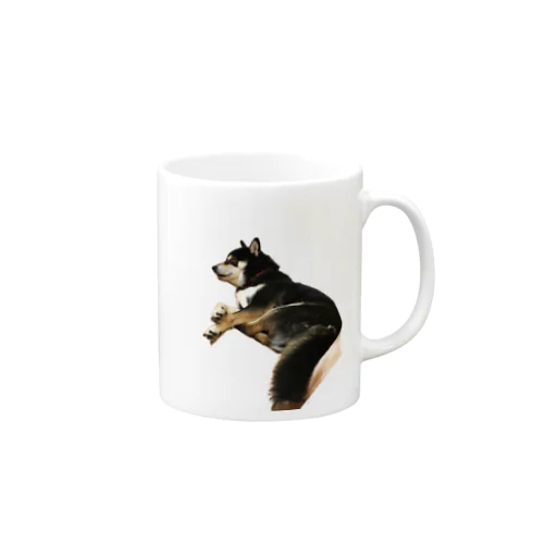 黒柴犬　ジョシーバ　癒し Mug