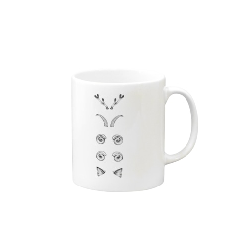 ツノミミ Mug
