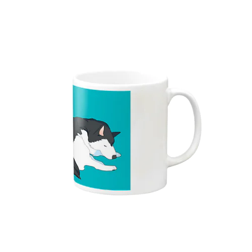 ハスキー犬 Mug