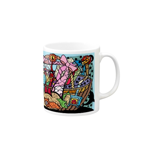 ドリームバスケット Mug