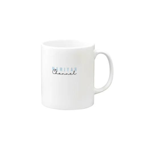 記念ロゴマグカップ(ホワイト×ブルー) Mug