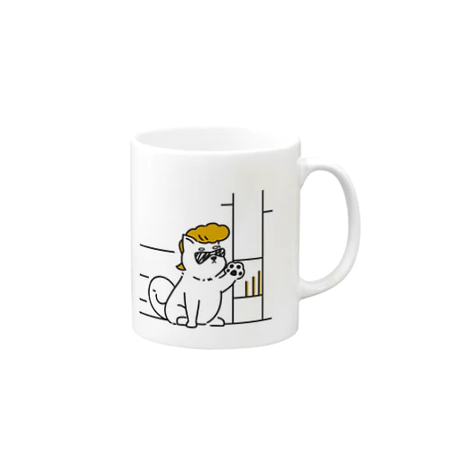 ワンキー犬 Mug