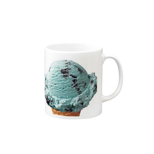 チョコミントアイスコーン グッズ Mug