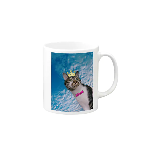 KinG ニャ〜道雲 Mug