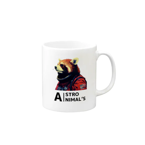 ASTRO ANIMAL'S レッサーパンダ マグカップ