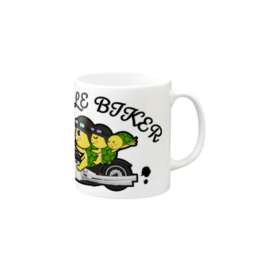 亀亀バイカー Mug