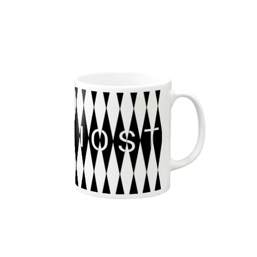 IOSTバーサスデザイン(白黒シリーズ) Mug