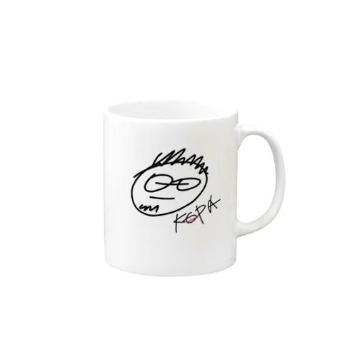 こぱくん透過バージョン Mug