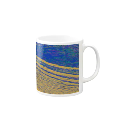 波打ち際（夕暮れ） Mug