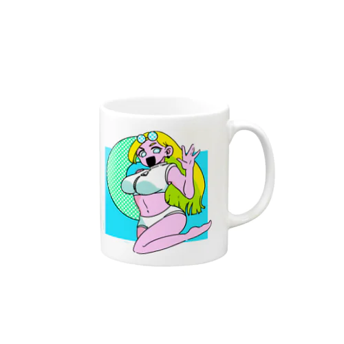 夏のお姉さん Mug