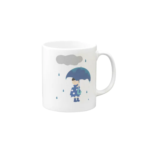 雨降り Mug