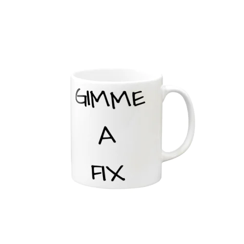 シド・ヴィシャス　GIMME A FIX マグカップ