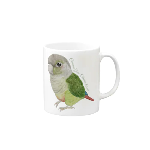 107 ウロコインコシナモン simple Mug