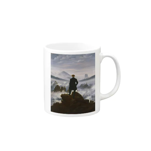 雲海の上の旅人 / Wanderer above the Sea of Fog Mug