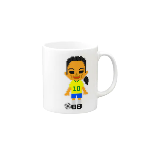 [ドット絵] サッカー選手 Vol.008 Mug