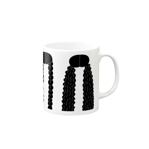 ロングヘア Mug