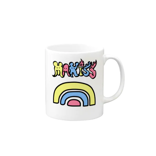 MAKISS　レインボー Mug