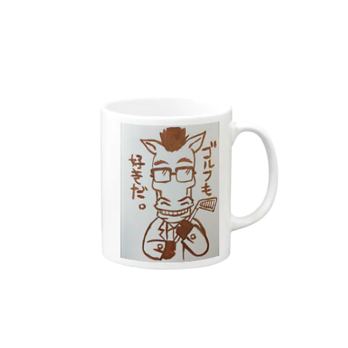 うまおやじ(ゴルフ) Mug