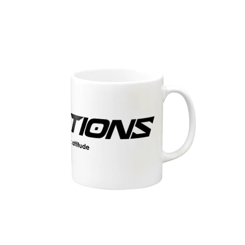 ROCK ACTIONS logo series 1 Mug