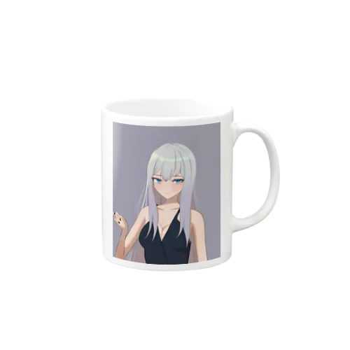 銀髪の女の子-192 Mug