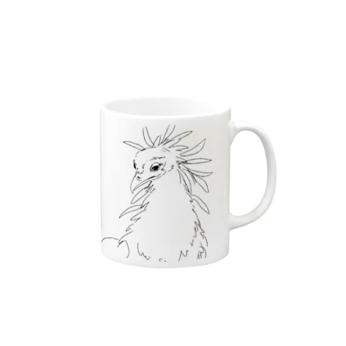 美し！ヘビクイワシさん Mug