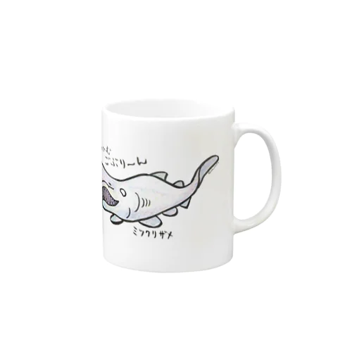 ミツクリザメ Mug