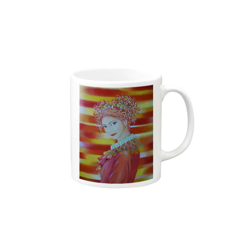 ハッピークラウン4・woman Mug