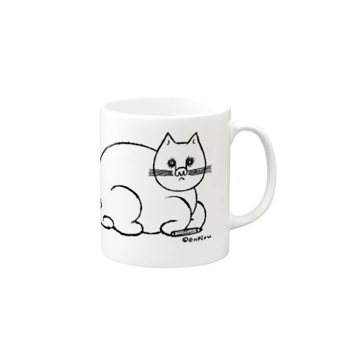 えんぴつねこ Mug