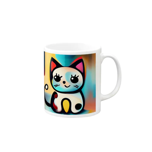 Mysterious Cat Mug