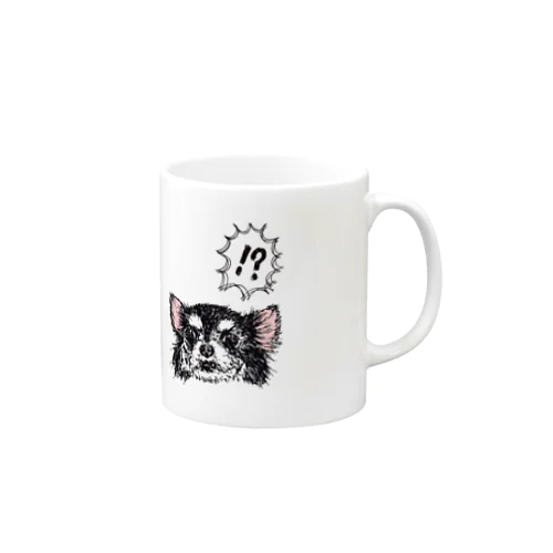 劇画調チワワのすっちゃん Mug