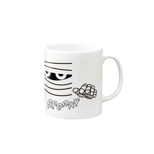 ミイラ男 (横長) Mug