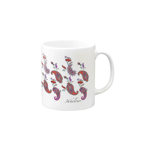 Paisley Red (36kolours) Mug