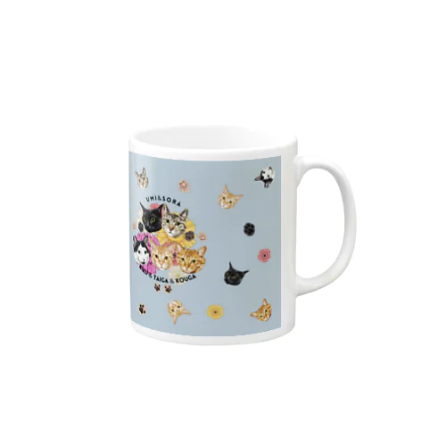 umi sora riku taiga kouga Mug