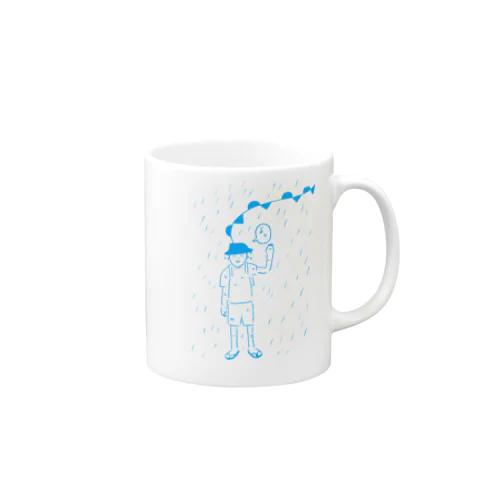 梅雨前線男 Mug