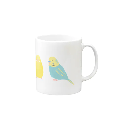 セキセイインコ_パステル Mug