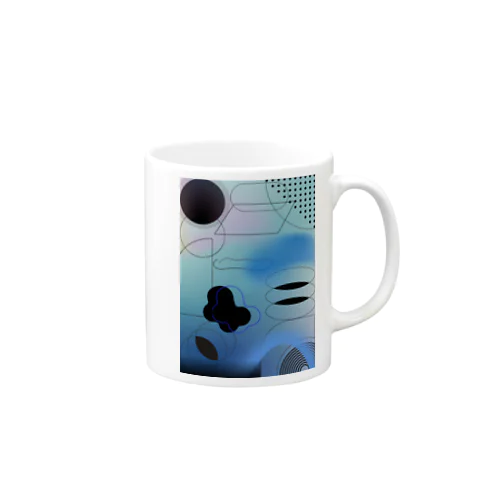 深海の生き物 マグカップ