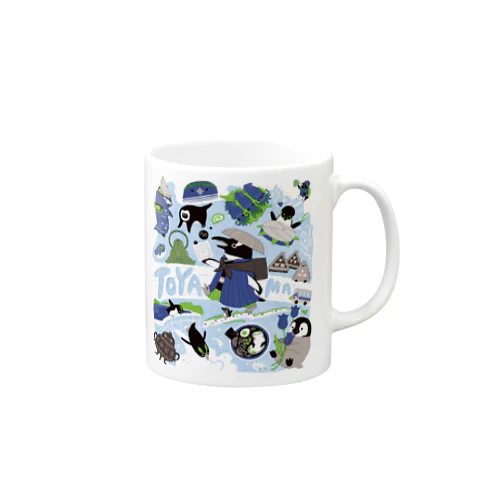 富山ペンギン Mug