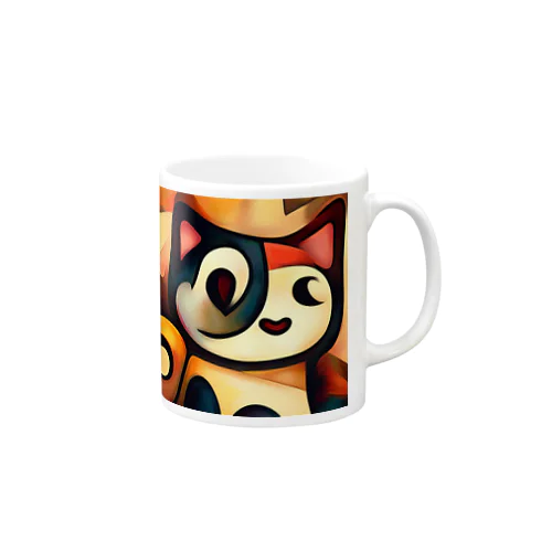 Mysterious Cat Mug