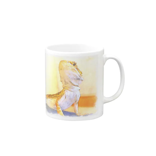 フトアゴヒゲトカゲ Mug