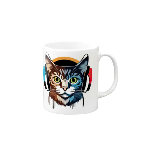 DJ Cat Mug