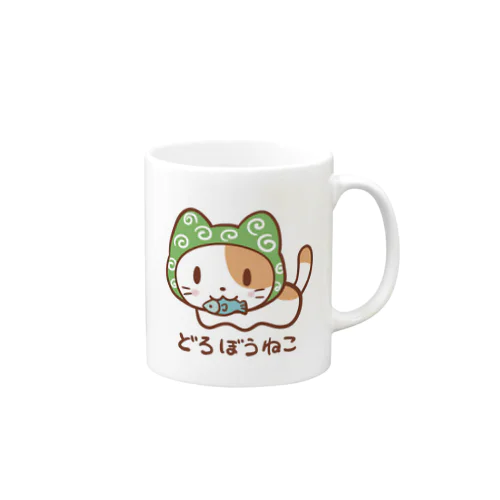 どろぼうねこ Mug