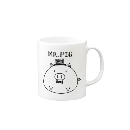 ミスターピッグ Mug