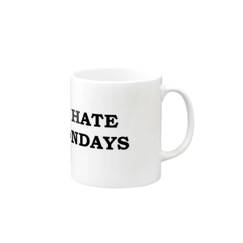 I HATE MONDAYS マグカップ