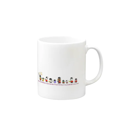 Leaf pi's parade Mug