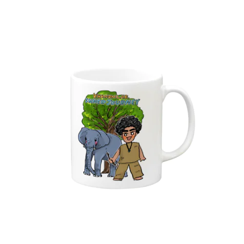 ポッペ：シブヤQの森のなかまたち Mug