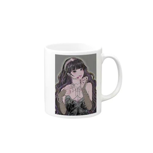 アイドルちゃん(黒) Mug