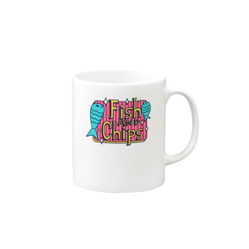 POP誘惑「FISH&CHIPS」 Mug