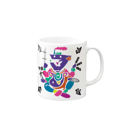 GODむろらんくん Mug