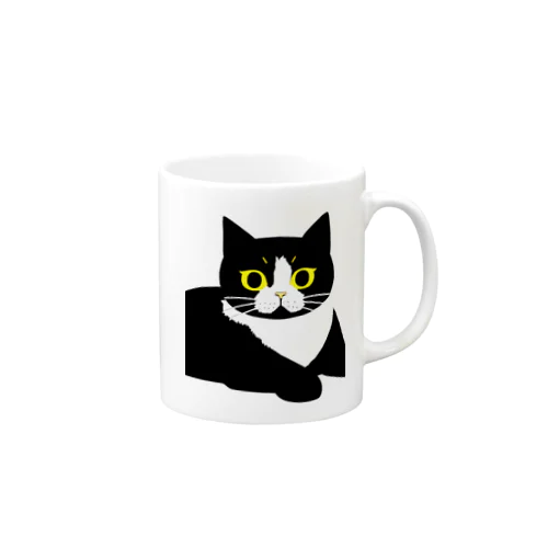 リアルな猫 Mug