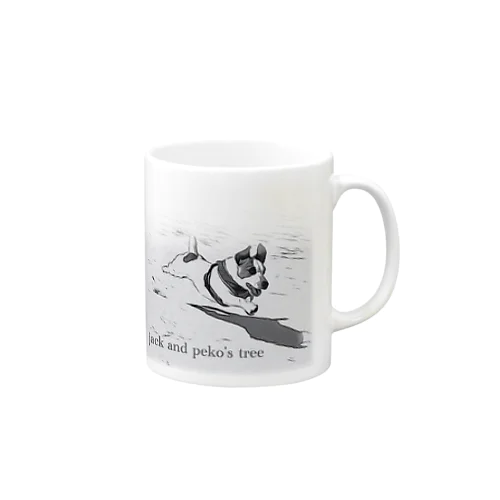 flying dog ペコ Mug